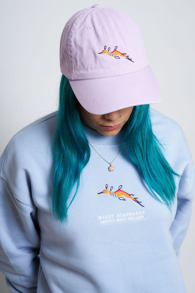 Weedy Seadragon Curved Peak Cap